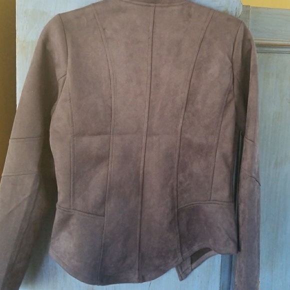 Solitude by Ravi Khosla Faux Suede Jacket - Picture 4 of 6